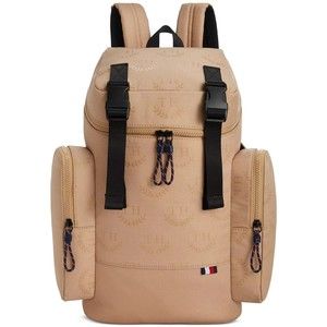 TOMMY HILFIGER Men's Chasen Logo-Print Side-Pocket Backpack MSRP $126